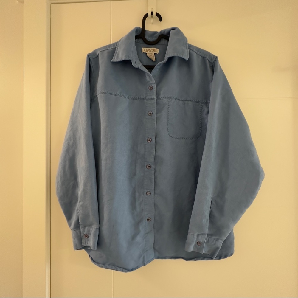 Cherokee Long-sleeve Button Down